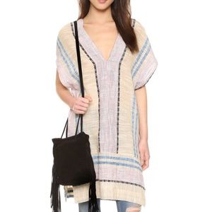 Free People So Easy Pull Over Striped Tunic